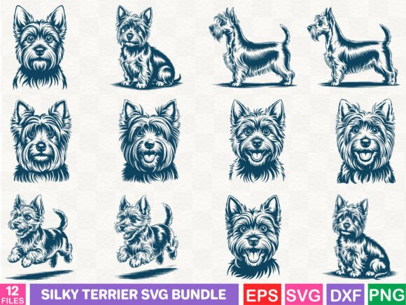 A Crafter's Review: The Silky Terrier SVG Graphics Bundle