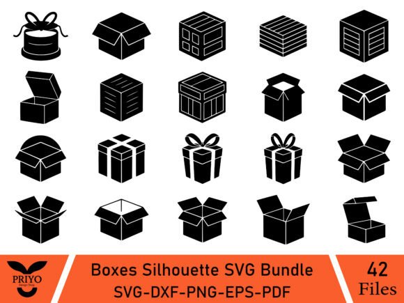 An Experienced Designer Reviews the Box Silhouette SVG Graphics