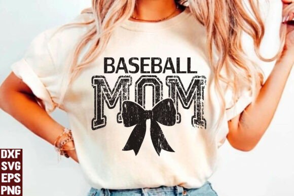 Baseball Mom Graphics for T-Shirt Designs & Blog Imagery