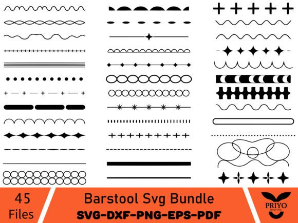 Basic Line Silhouette SVG Bundle: A Graphic Designer's Review for Client Projects