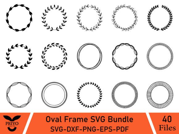 Crafting with Style: A Practical Review of the Oval Frame SVG Bundle