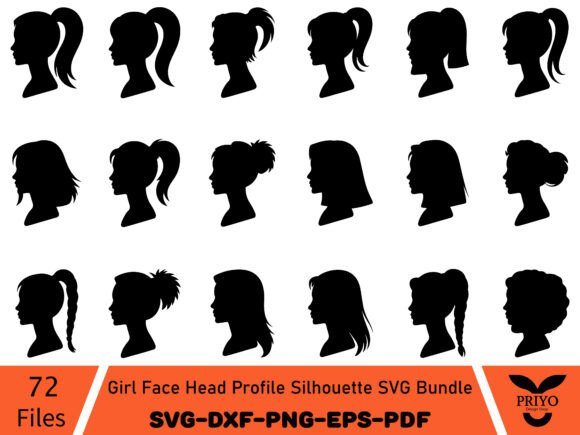 Evaluating a Girl Profile Silhouette Graphic for Branding