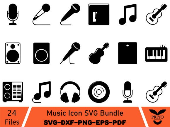 How a Music Icon SVG Bundle Can Elevate Local Business Branding