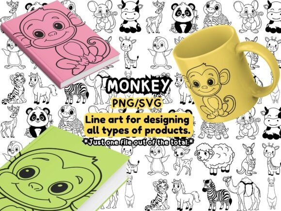 Monkey Line Art Graphic: A Designer's Practical Review