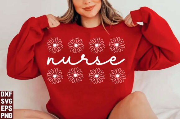 Nurse SVG Varsity Nurse Png: A Versatile Graphics Asset for T-Shirt Designs
