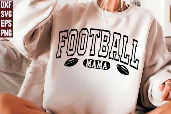 Review: Football Mama SVG, Mom Shirt PNG for Graphics